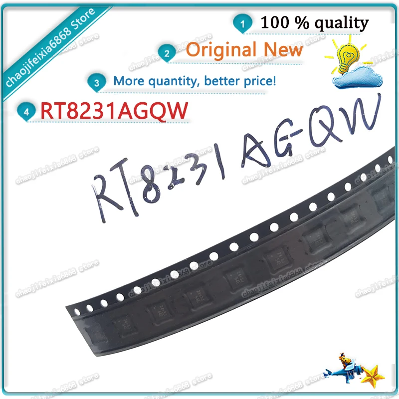 RT8231AGQW 24=3J QFN20: Evaluación Profesional de un Regulador de Conmutación de Alta Eficiencia para Proyectos Electrónicos