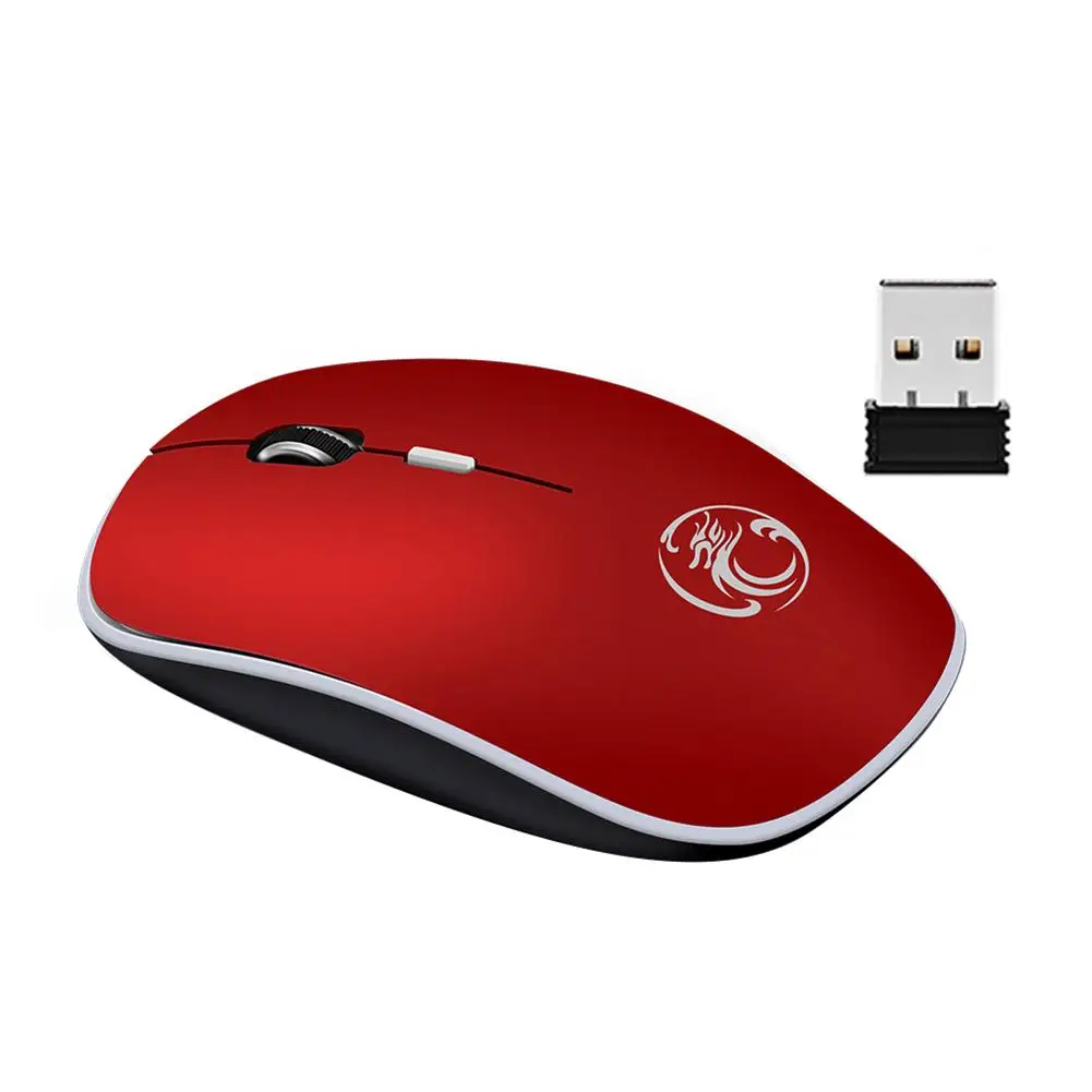 USB receiver Wireless game Mouse 2.4GHz 4 Keys Ergonomic Mute Optical Wireless Gaming Mouse Mice for PC Laptop