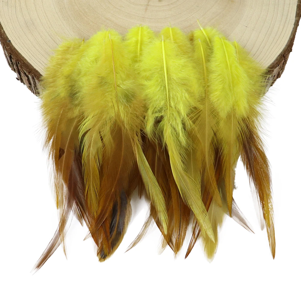 50pcs/pack Natural Pheasant Chicken Feather 10-15cm Rooster Small feathers Dyed DIY Jewelry Decoration Flying Plumes