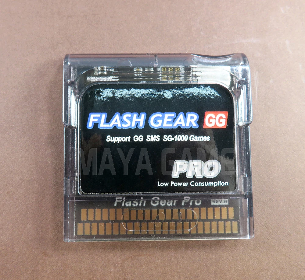 

1pc/lot Flash Gear Pro Flash Card Low Power with 8G For SEGA console Game Gear For Sega GG Saving Power Cartridge Card Pcb Board