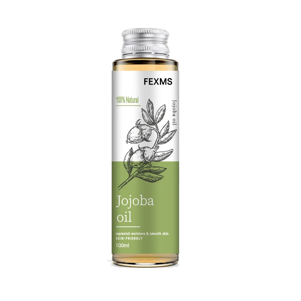 Huile de jojoba 100% naturelle pure, hydratant naturel non raffiné pressé à froid pur pour réparer l