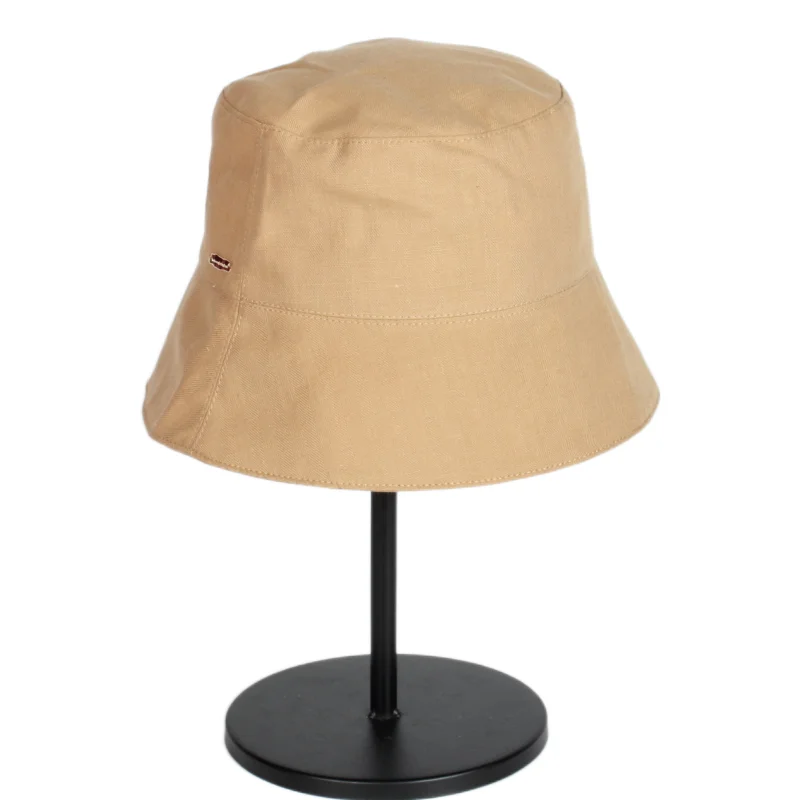 

Wholesale High Quality Solid Colors Cotton Custom Logo Outdoor Man Caps Lady And Women Bucket Hats