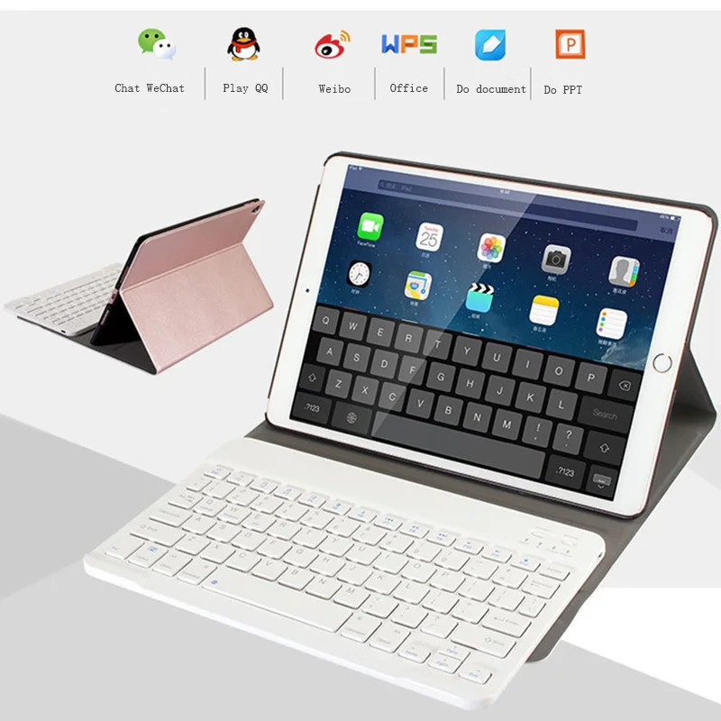 Keyboard Case 10.5 inches for iPad Air 3 10.5 2019 3rd Gen iPad Pro 10.5 ,Auto Sleep/Wake Detachable Wireless Bluetooth Keyboard