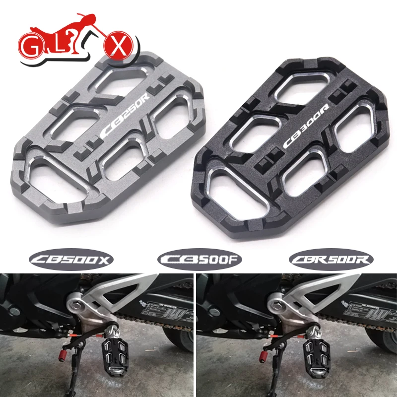 

For Honda CB500X CB500F CBR500R CB300R CB250R CB 500X CB 500F CB 300R CB 250R CBR 500R Accessories Foot Pegs Footrests Footpegs