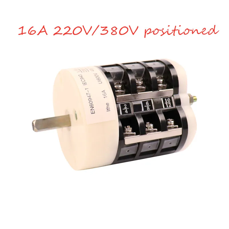 

16A 220/380V Positioned Car Tyre Changer Cylinder Switch Forward Reverse Controlling Switch Tire Repiar Machine Replacement Part