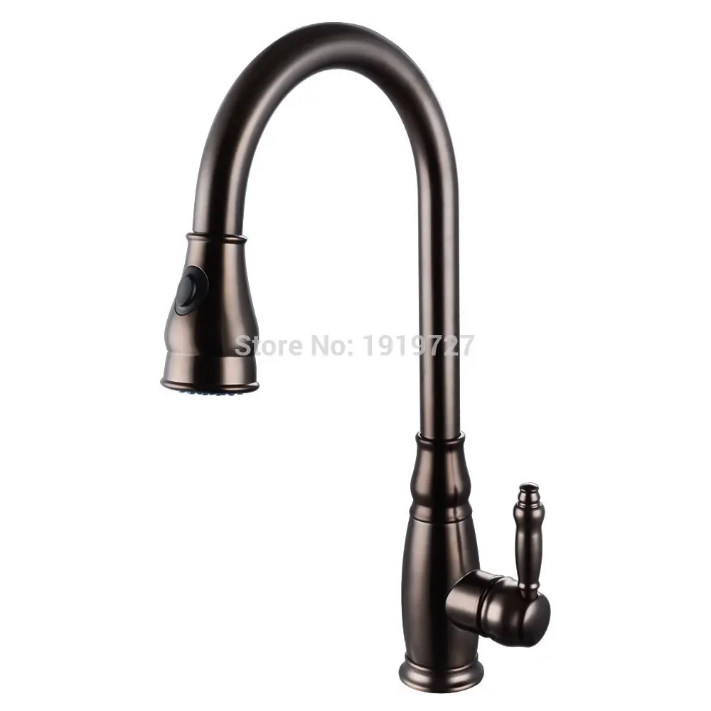 

Vidric New Arrival High Quality Polished Copper Swivel ORB Sink Mixer Tap Oil Rubbed Bronze Kitchen Sink Faucet 360 Swivel Water