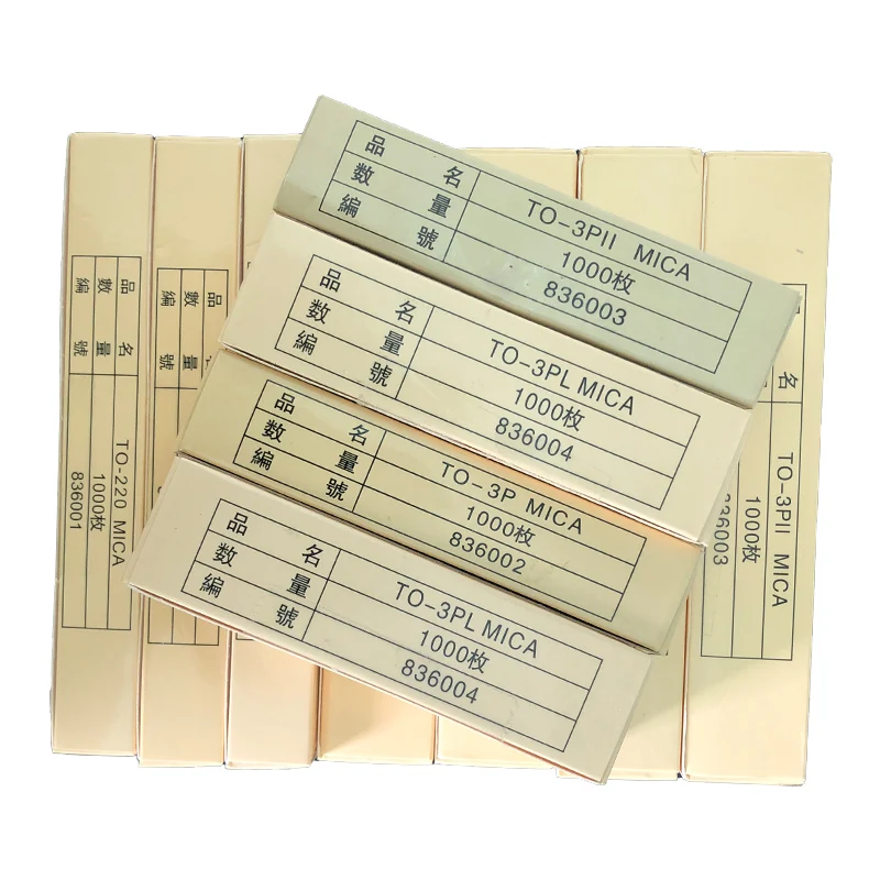 고온 테스트/AFM SEM 기판 재료 용 천연 투명 운모 시트 1 Box 1000pcs 절연