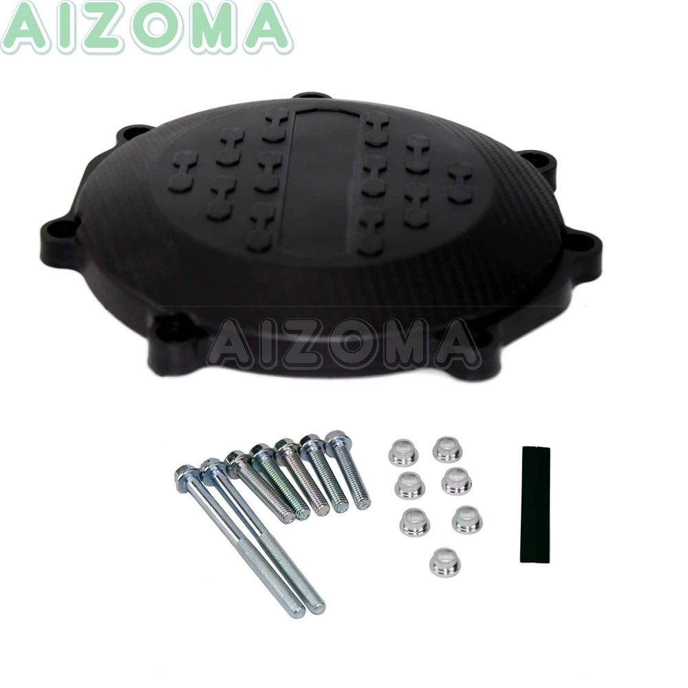 Dirt Bike Engine Clutch Cover Case Black For Yamaha YZ450F WR450F YZ450FX  YZF WRF YZ WR 450 X   2010-2012 2013 2014 15 2016 17