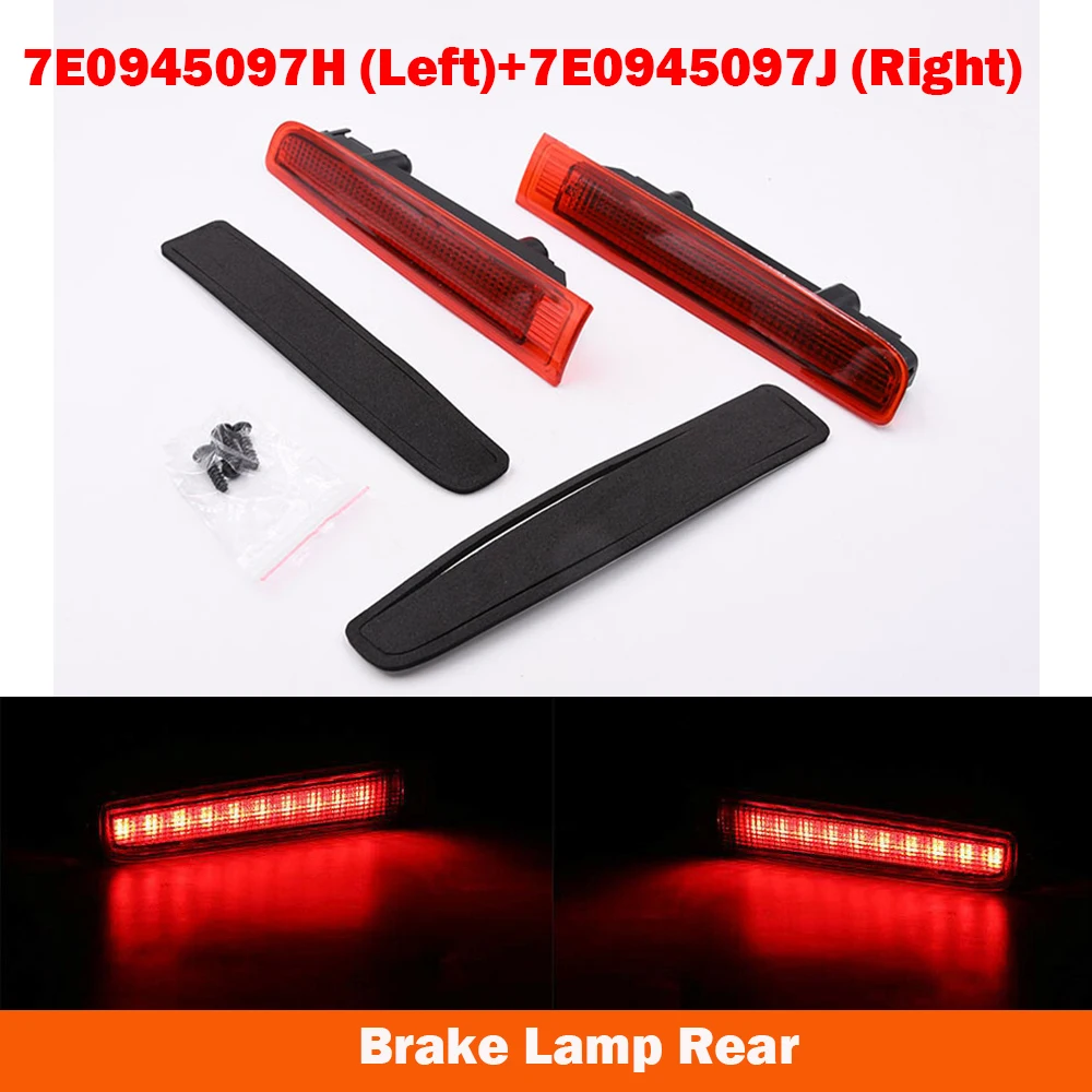 Brake Light Left & Right Barn Door High Level Third Brake Lamp Rear Lights For VW Transporter T5 T6 2003 - 2016  7E0945097H