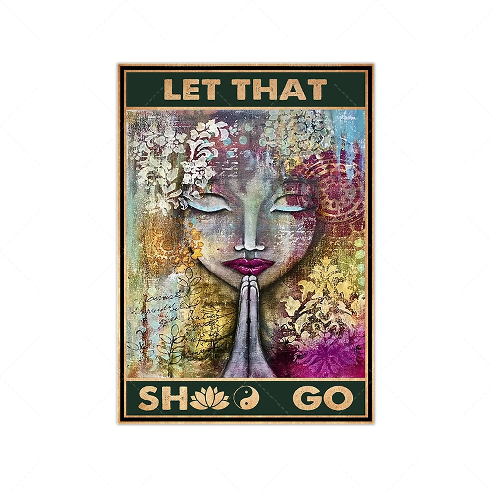 Yoga Poster - Meditation Art Print, Yoga Lover Gift, Love Yoga Wall Art, Yoga Studio Decor, Best Gifts Ever