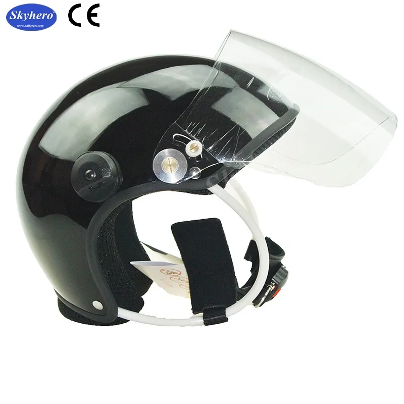 Paramotor Helmet with Visor, Only with Visor and Part to Install Headset EN966 Certificated