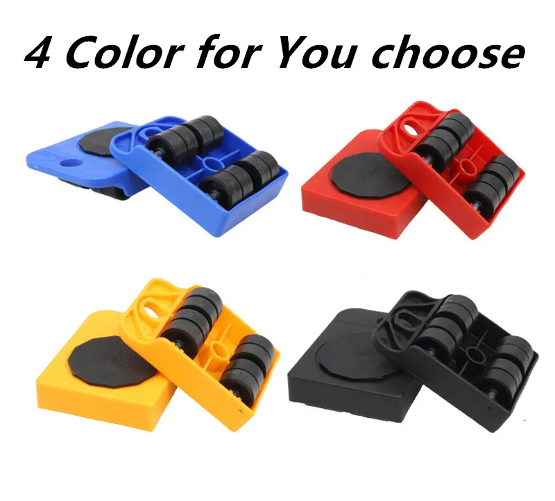 Furniture Mover Furniture Lifter Heavy Professional Furniture Roller Move Tool Set Wheel Bar Mover Sliders Transporter Kit Trol