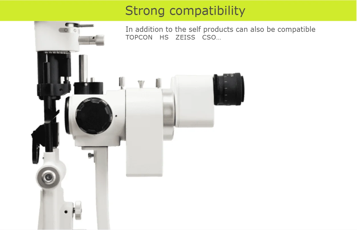 Phoenix-adaptador divisor de haz de cámara, sistema de módulo de imagen de lámpara de hendidura Digital para prueba de visión ocular, uso médico, PC, imagen HD, 2021