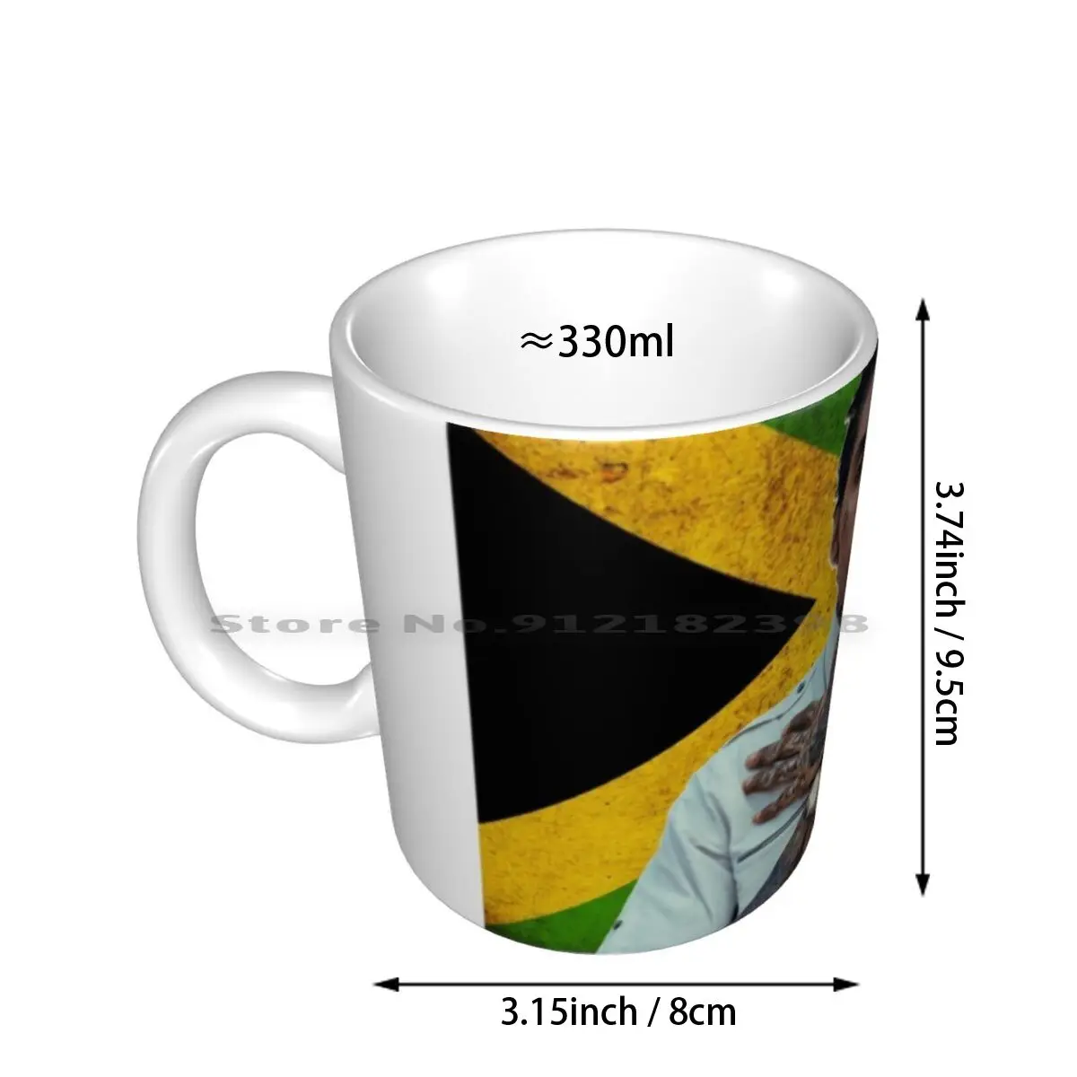 Vybz Kartel Ceramic Mugs Coffee Cups Milk Tea Mug Vybz Kartel Kartel Dancehall World Vybz Kartel Reggae Music Jamaica Creative