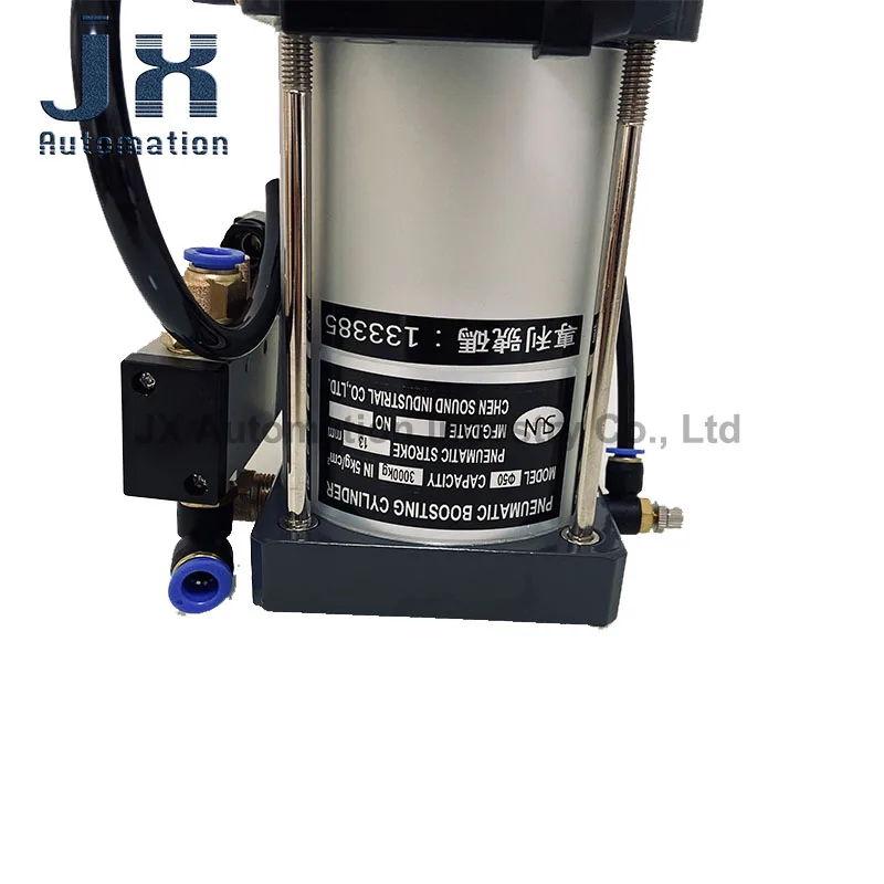Imagem -06 - Cilindro de Reforço Pneumático Válvula Solenóide Limit Switch Sun3000kg13 mm 100 Taiwan