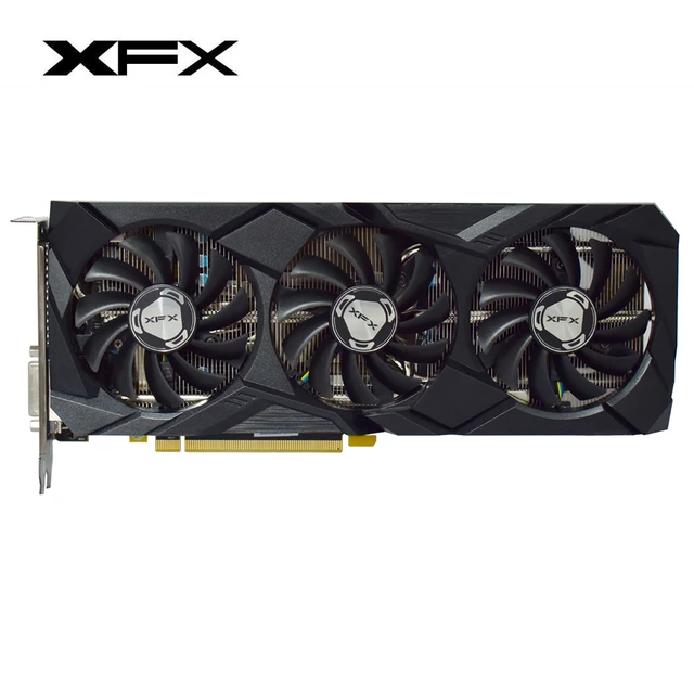 XFX New Radeon RX 590 GME 8GB Graphics Cards 2304sp GDDR5 256bit Gaming Video Card DirectX 12 Desktop Computer GPU DVI D HDMI DP AliExpress 7