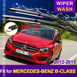 New Front Wiper Blades for Mercedes-Benz B-Class W246 Car Accessories Auto Glass Wipers 2012 2013 2014 2015 Windscreen Goods