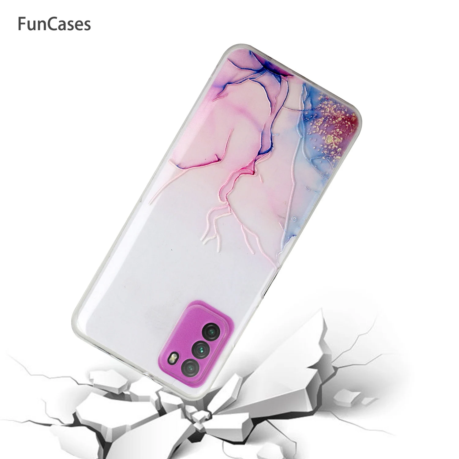 Cellular Phone Cases For Pocophone M3 Cover Grey Mobile Phone Cover Cove sFor Xiaomi hoesje Poco M3 Soft TPU Protector Frontje