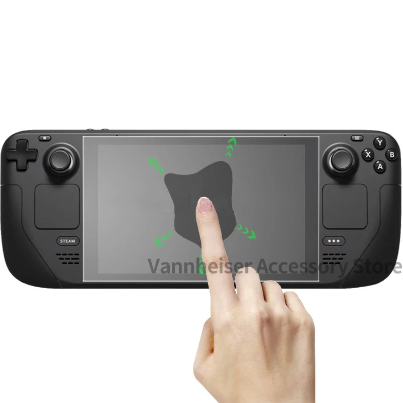 for Valve Steam Deck 2/3/4/5個強化ガラスバルブ用蒸気デッキゲームコンソール9hフィルム蒸気デッキ画面アクセサリーアンチスクラッチ0.26ミリメートルガラスSteam Deck