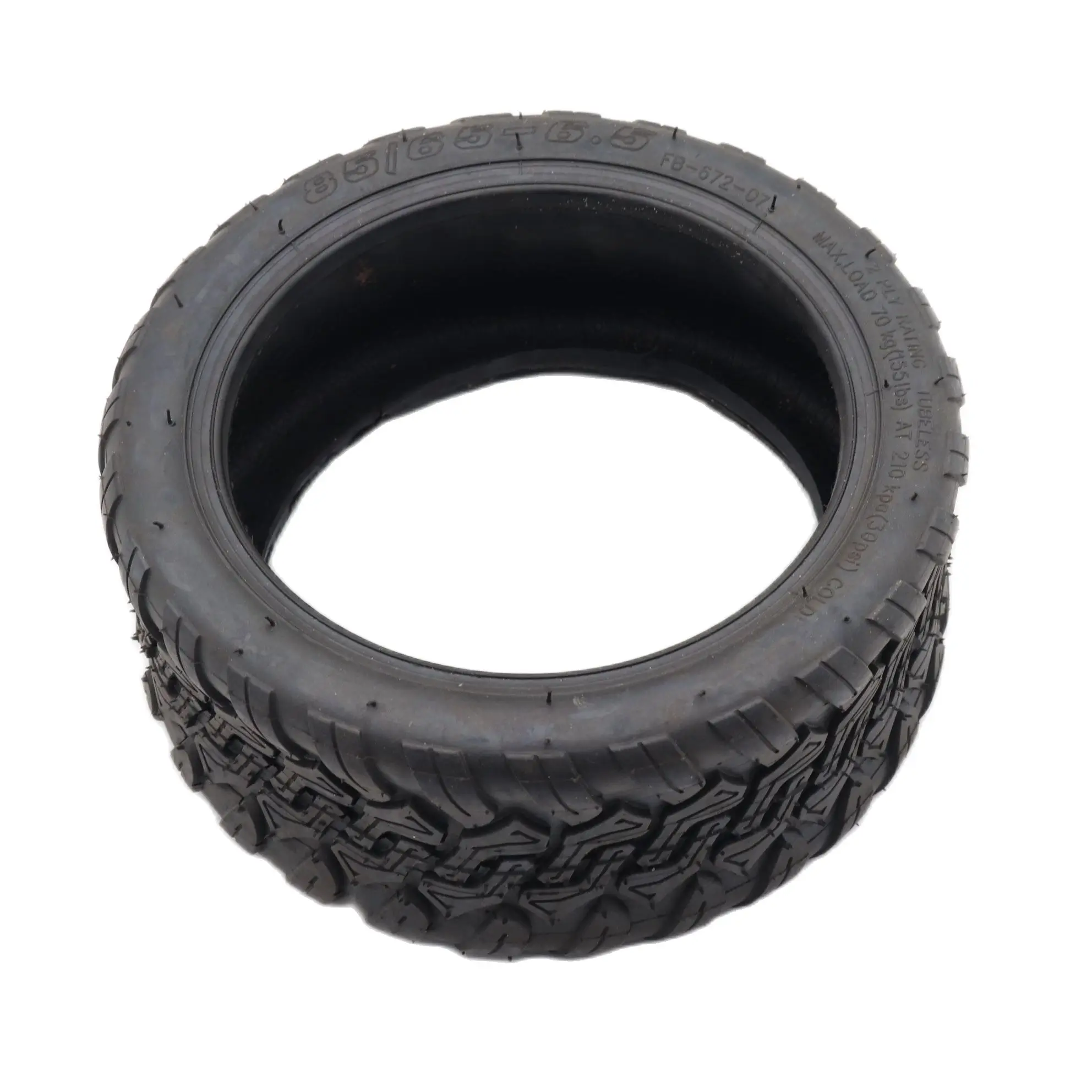 85/65-6.5 Tubeless Tire for Kugoo G-Booster G2 Pro Electric Scooter Front and Rear Wheel Thick Wear-resistant Vacuum Tyre Parts