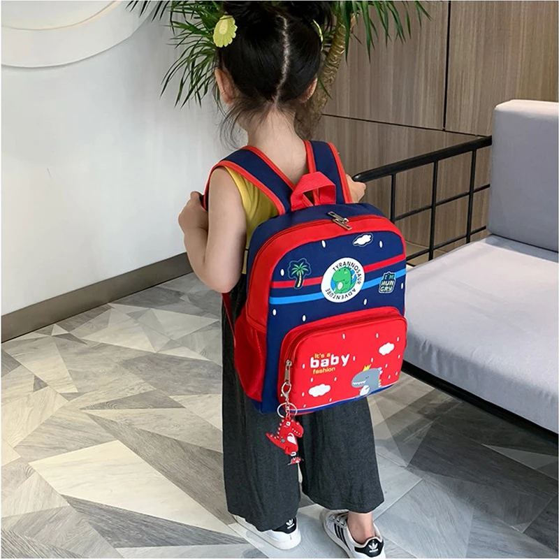 Zaino per bambini dei cartoni animati borse da scuola impermeabili zaini per bambini traspiranti borse per bambini spaziali multistrato borsa dal Design leggero