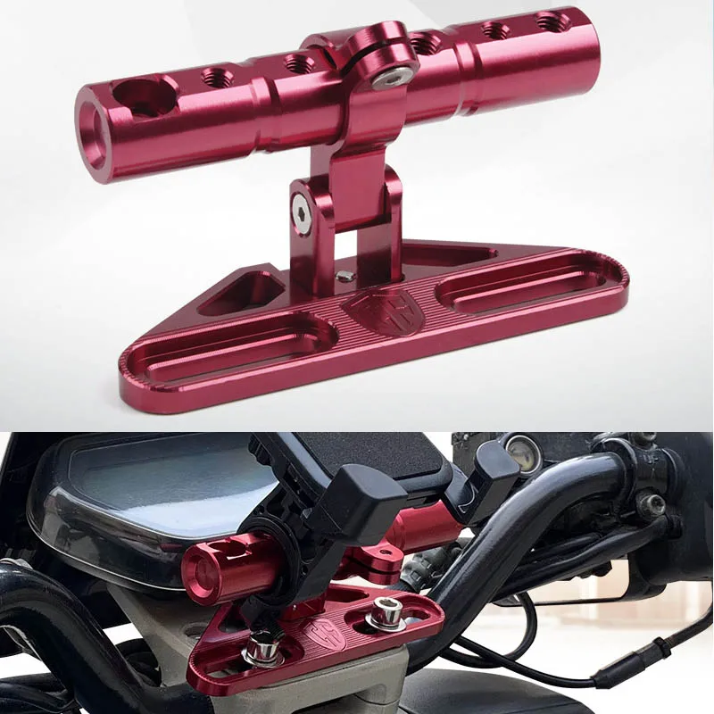 Universal Motorcycle Scooter Handlebar Phone Bracket Holder Mount for Ktm Kawasaki Harley Yamaha Bmw Honda Suzuki