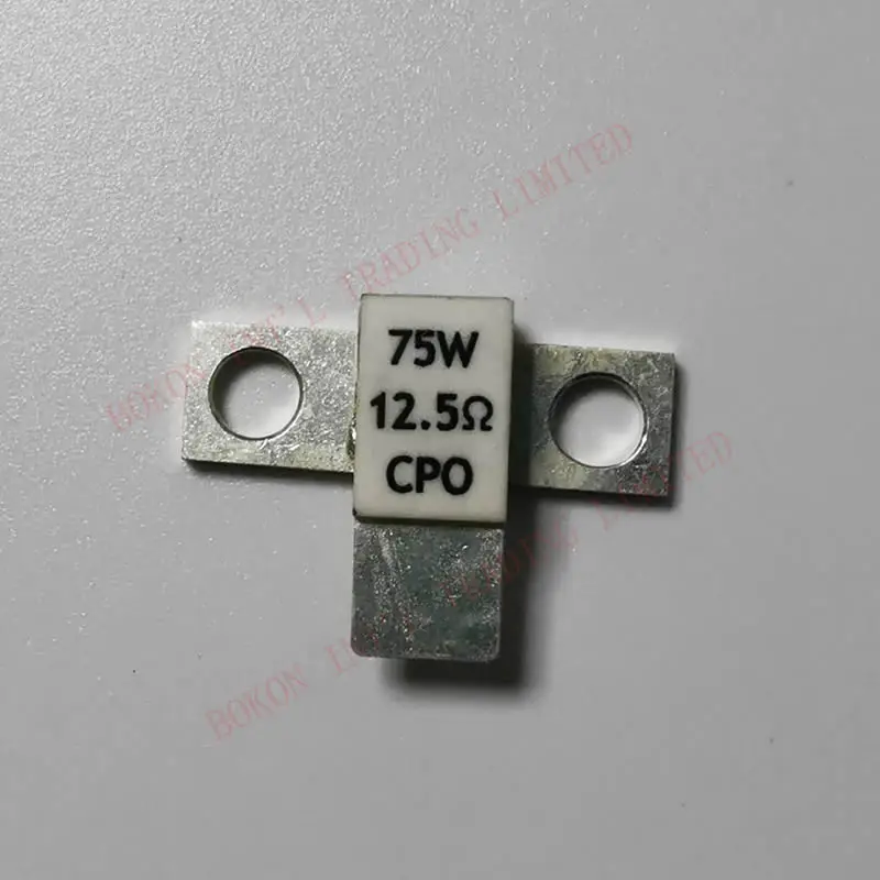 75 watt 12.5 ohm 75W 12.5Ω RF Termination Microwave Resistor High Power Dummy Load 75watts 12.5ohms DC-2GHz