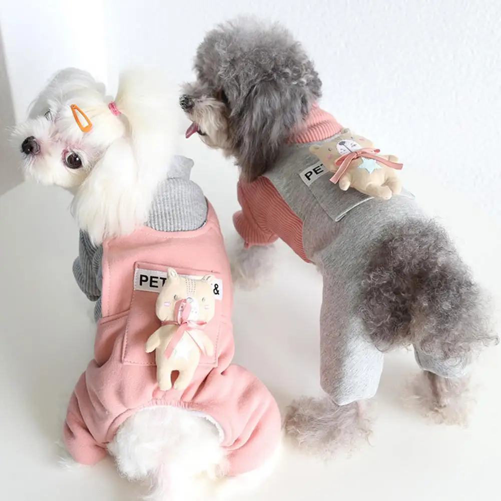 Pet Clothes  Lint Free   Fade-resistant Pet Dog Clothes Winter Outfit  Puppy Jacket Excellent