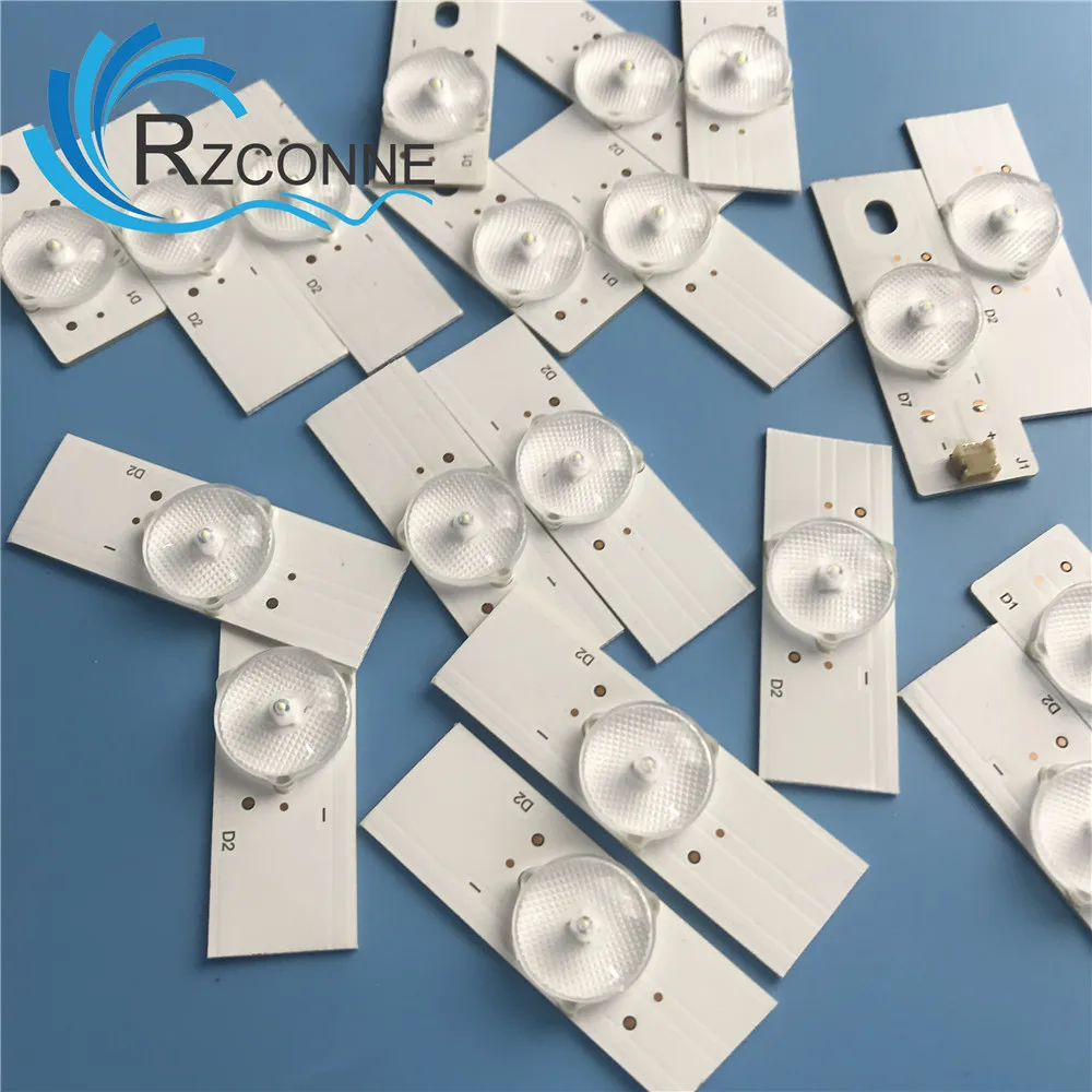 universal light 25 pcs Led Strips Repair Bulbs Diodes 32-65 inch Optical Lens Fliter Backlight for FIX Hisense TV