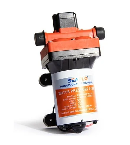 Seaflo 42 Series Diaphragm Pump 3.0GPM 55PSI 12V SFDP1-030-055-42 Self Priming Pump Boat Marine RV Caravan High Pressure