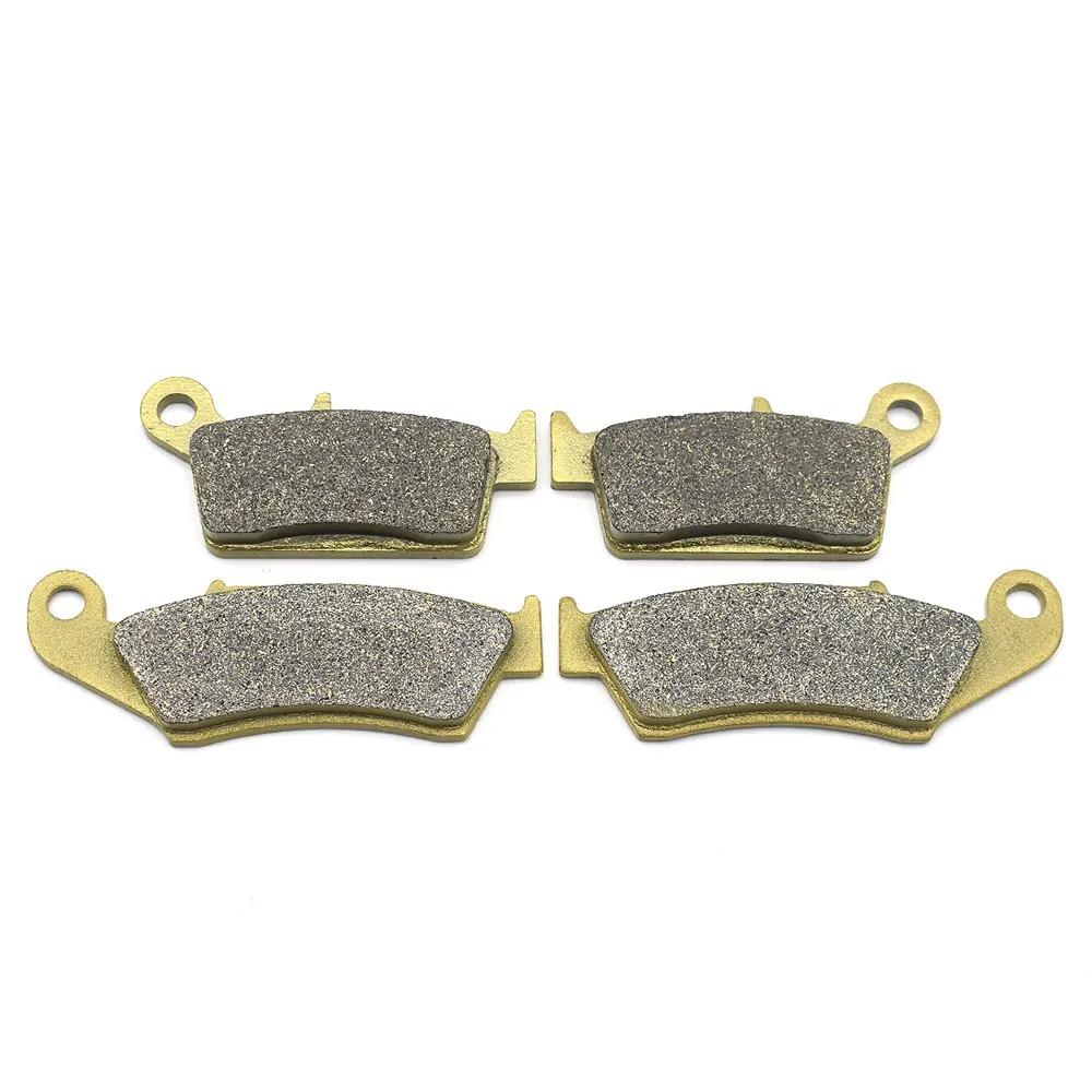 Front Rear Brake Pads For Yamaha YZ125 YZ250 1998-02 YZ250F WR250F WR426F (4T) 2001-02 WR400F 1999-01 YZ426F 2000-02 YZ400 FL 99