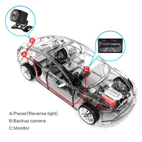 10 best sales car rear view camera - №6