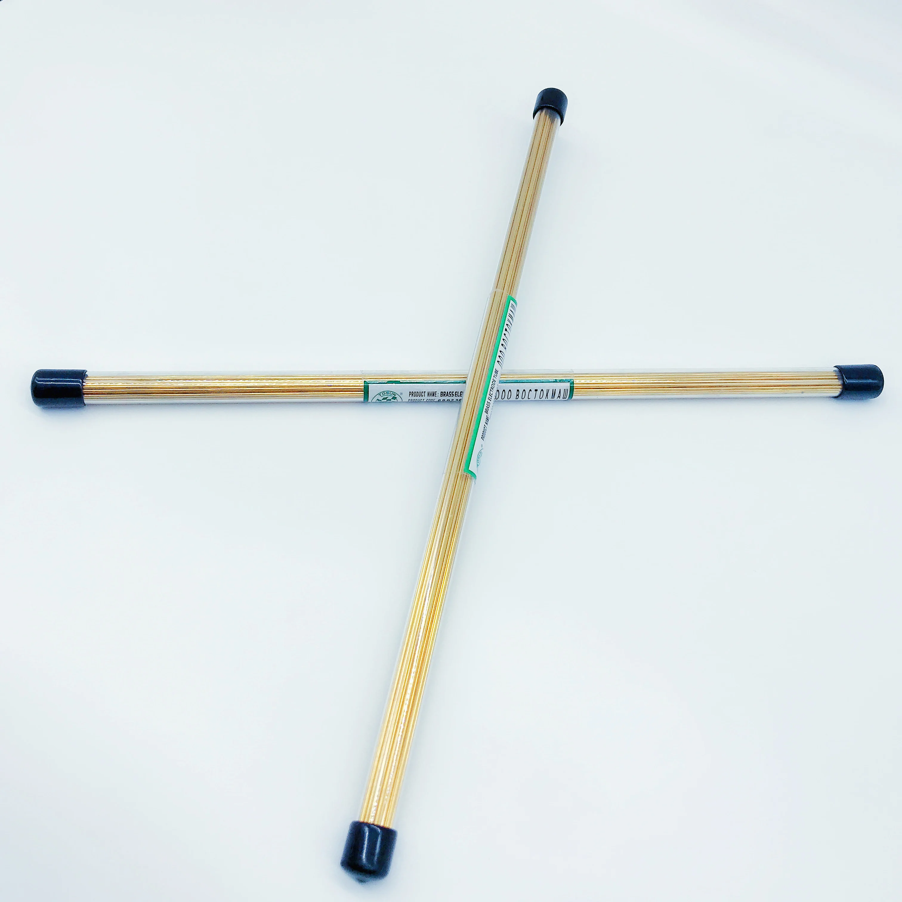 ART.230610 tubi per elettrodi in ottone Multi fori 1.0/1.1/1.2/1.3/1.4/1.5*400mm 25 pz/lotto