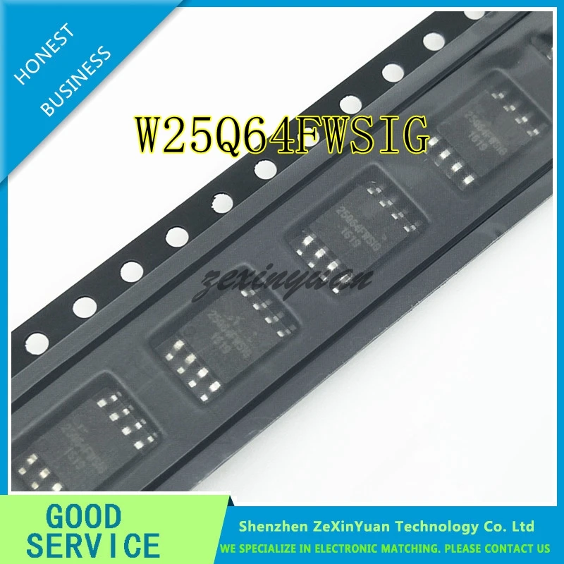 20PCS/LOT W25Q64FWSSIG W25Q64DWSSIG W25Q64FWSIG W25Q64FW 25Q64FWSIG SOP-8 PACKAGE LOW VOLTAGE 8M FLASH MEMORY CHIP