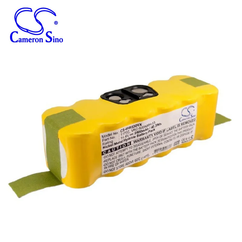 

CameronSino for Auto CleanerIntelligent Floor Vac M-488 for iRobot Roomba 800 900 960 980 for RoboticU290 battery