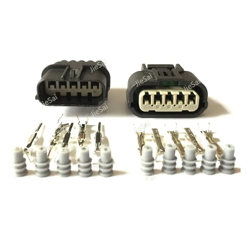 Sumitomo 5 Pin 6189-1081 Female Male 1.2mm Automotive Waterproof Connector Plug Auto Oxygen Sensor Plug