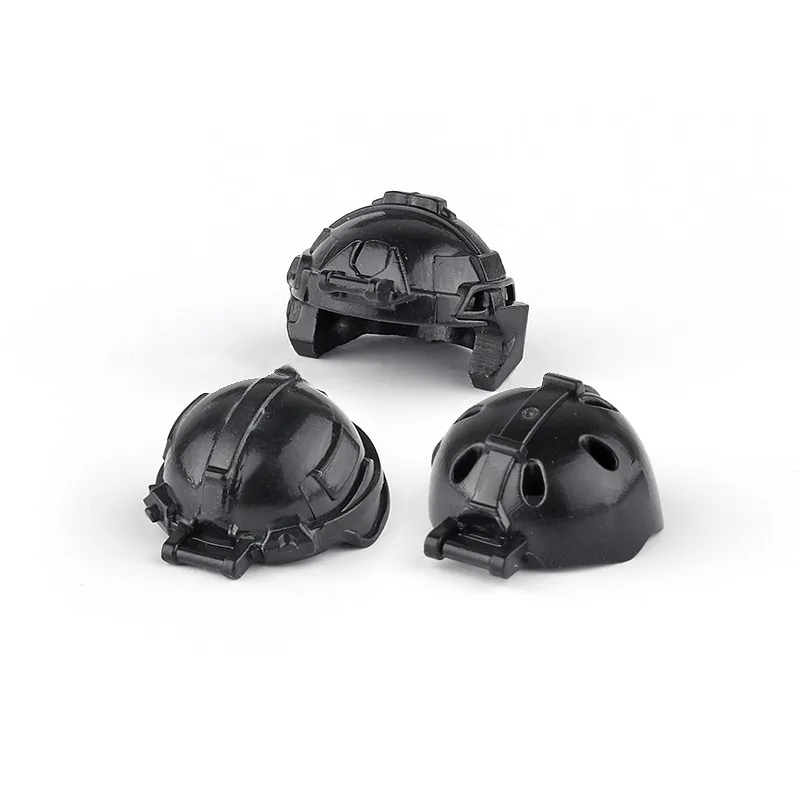 Modern Military Tactical Helmet Building Blocks Figures Night Vision Accessories Motorcycle Racing Hat Explosion-proof Toys C261