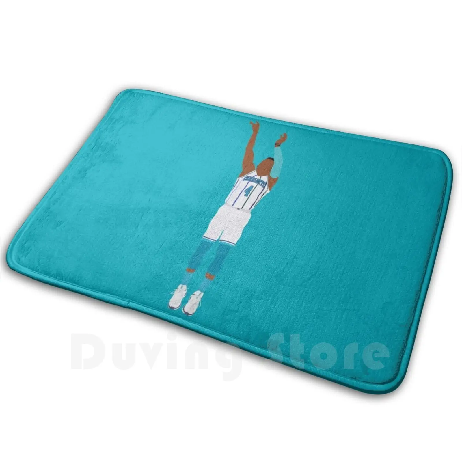 Mm Mat Rug Carpet Anti-Slip Floor Mats Bedroom Joel Embed Luka Doncic Basketball Goat Aaron Gordon Malik Monk Charlottesville