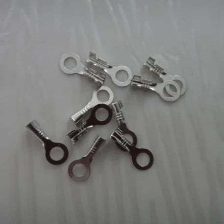 

free shipping Inside diameter 5.2mm ground lug type O terminals The annular ring end 500pcs