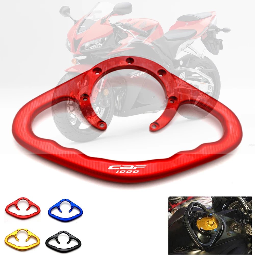 For Honda CBF1000 CBF 1000 2006-2009 Motorcycle CNC Fuel Tank Armrest Handle Tank Bar Handles Armrest
