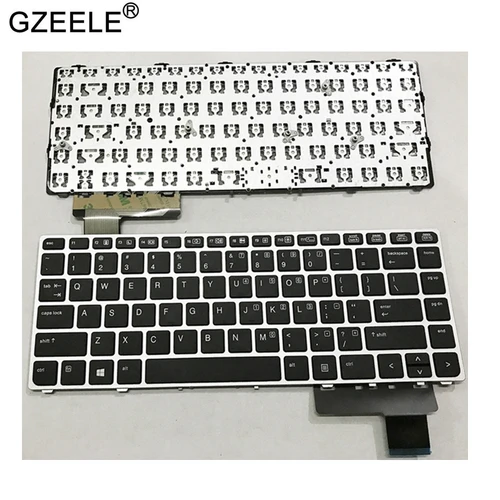 Imagen 2 del producto Teclado inglés para ordenador portátil HP EliteBook Folio 9470M 9470 9480 9480M HSTNN-I10C 702843-001 plateado
