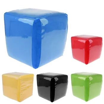 20 ซม.สนุกเกม Props เด็กกิจกรรมลูกเต๋าว่างเปล่าหมอน Plush ของเล่น