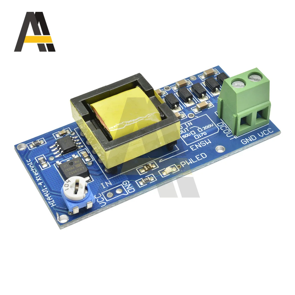 1000V High Voltage DC-DC Boost Converter Step up to output 300V-1000V Adjustable Power PSU Module Board Input 3V-5V