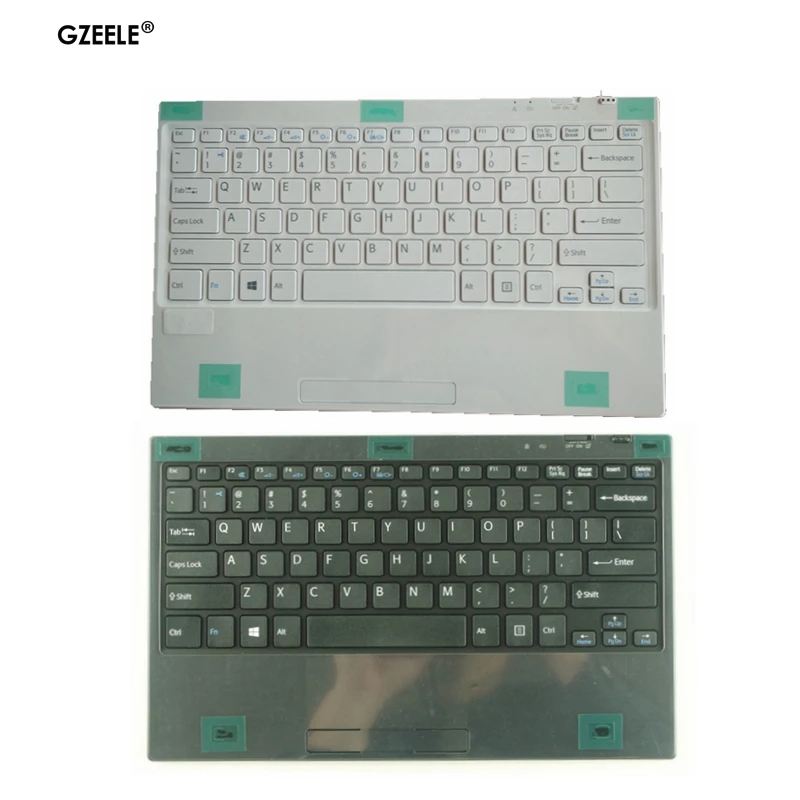 Teclado sem Fio Bluetooth Estilo Eua Teclado de Polegadas para Sony Vaio Toque 11 Tablet pc Svt11 segundo Palmdescanso Capa Superior