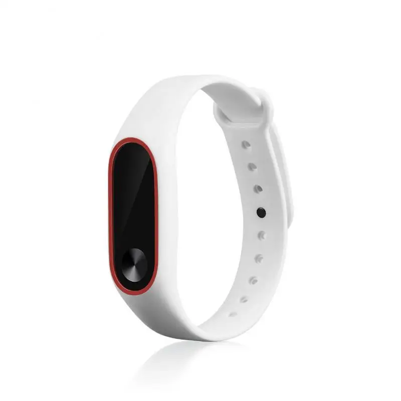 Silicone Strap For Xiaomi Mi Band 2 For Women Man Dual Color Bracelet Smart Watchband Sport Wrist Band Cover For Xiaomi Miband2