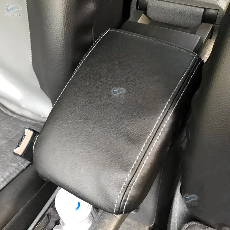 For VW Golf 5 V MK5 Jetta 2005 2006 2007 2008 2009 2010 Car Center Control Armrest Box Microfiber leather Cover Protective