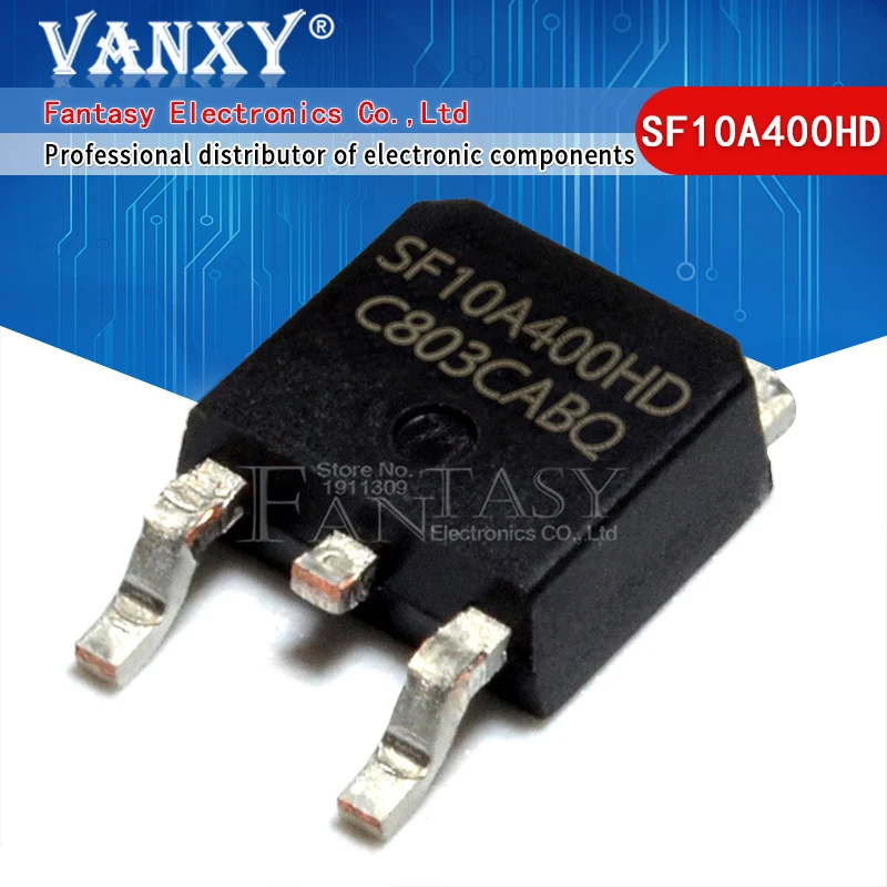 10PSC SF10A400HD TO-252: تقييم شامل لـ 10PSC من نوع SF10A400HD TO-252 لتطبيقات الدوائر المتكاملة
