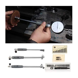 50-160mm Inner Diameter Gauge Measuring Rod + Probe Accessories Inner 10-18mm 18-35mm 35-50mm 10mm indicator Diameter Gauge Tool