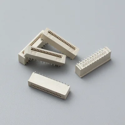 0.5mm FPC/FFC Connector LCD Flexible Flat Cable Socket Double Row SMD Vertical Type 4 6 8 10 12 14 18 20 22 24 26 30 Pin