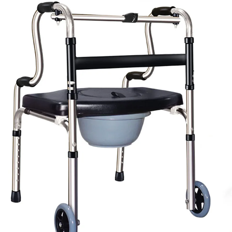 

Walker Armrest Elderly Cane Armrest Walking Aid Trolley Lower Limbs Rehabilitation Training Equipment Height Adjustment Walker